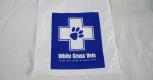 White Cross Vets Printed Carrier Bags