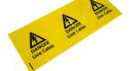 Danger Live Cable Banner