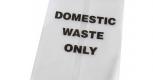 Domestic Waste Only Bag