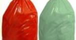 Coloured sacks